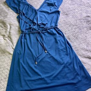 Blue Maternity Dress